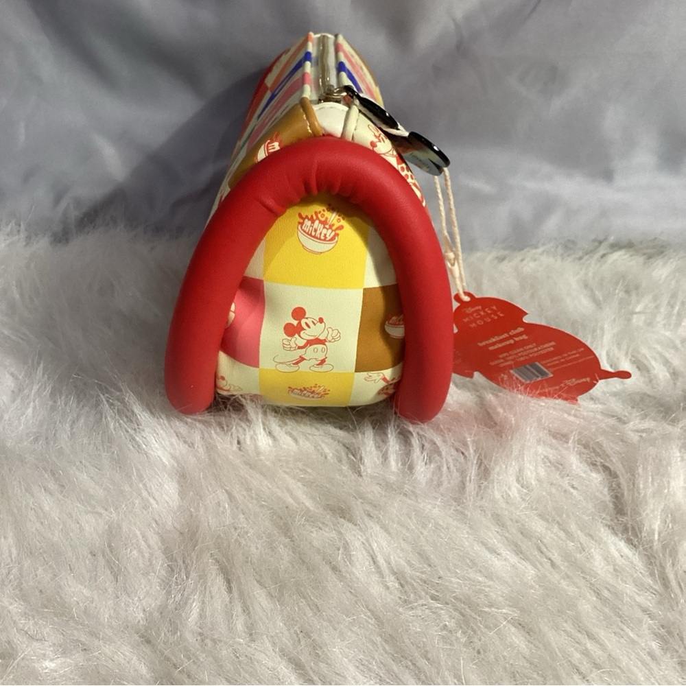 SPECTRUM x Disney Mickey Mouse Breakfast Buddies Makeup Cosmetic Bag Limt Ed - Picture 8 of 11